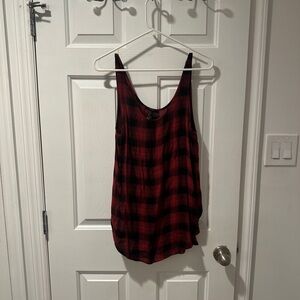 Plaid tank